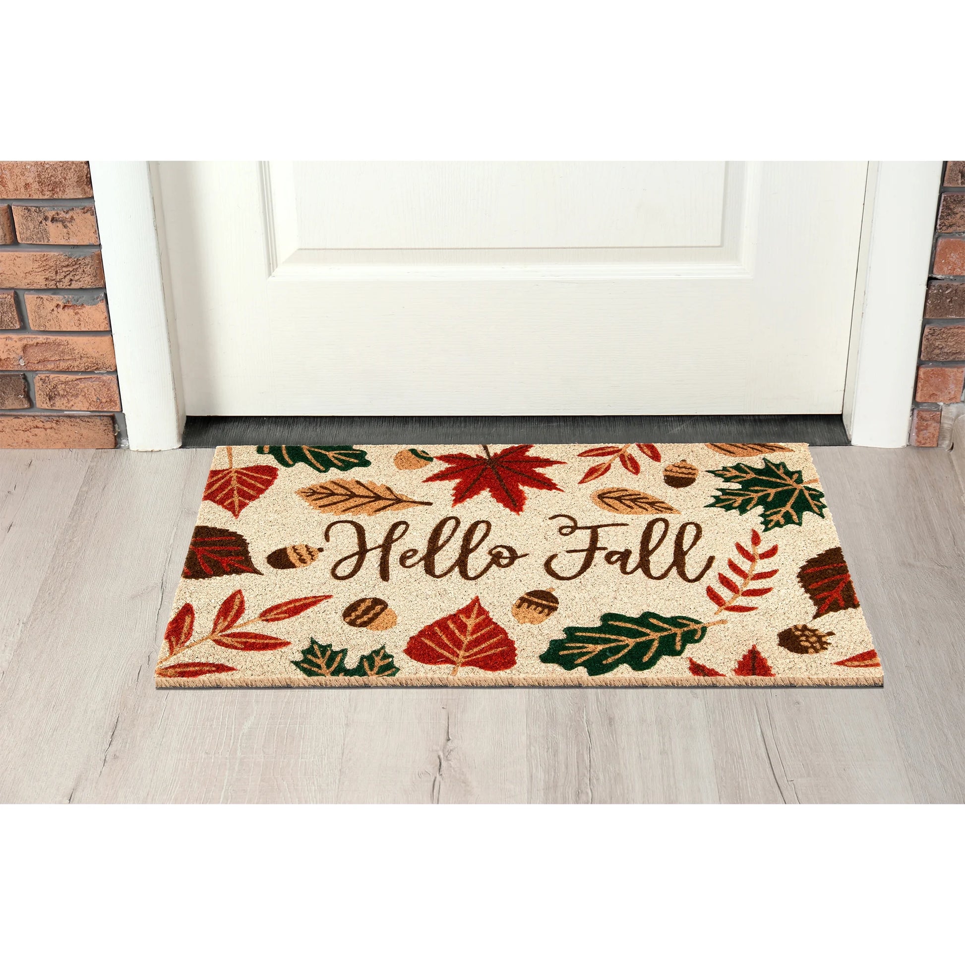 18X30 Hello Fall Outdoor Coir Mat