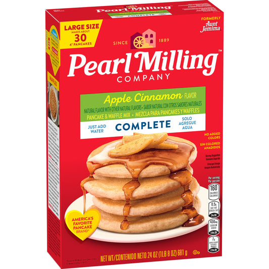 Complete Pancake & Waffle Mix, Apple Cinnamon, 24 Oz (Packaging May Vary)