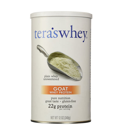 tera's: Gluten-Free Certified Goat Whey Protein, Unsweetened, 12 oz