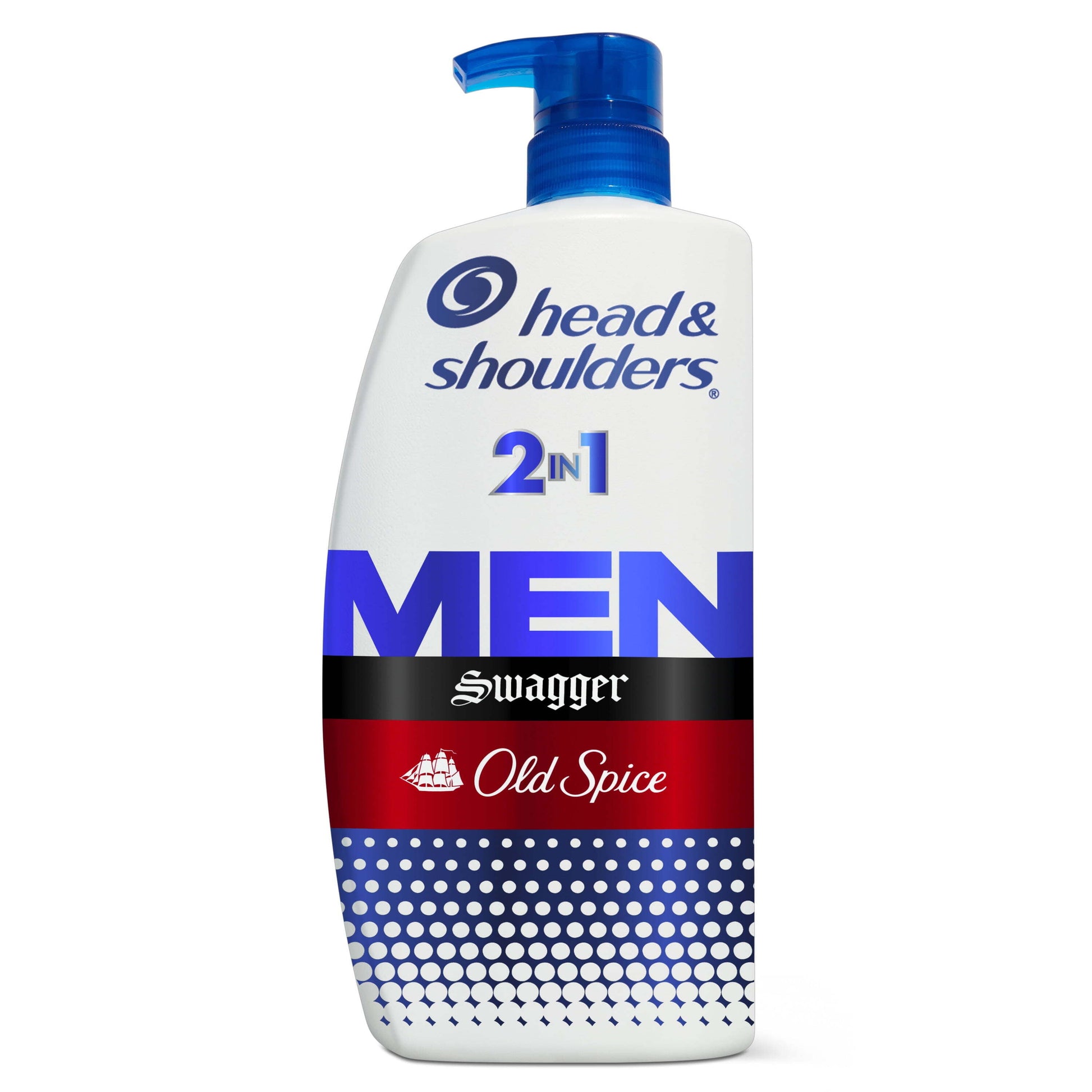 Men'S 2 in 1 Dandruff Shampoo and Conditioner, Old Spice Swagger, 28.2 Fl Oz