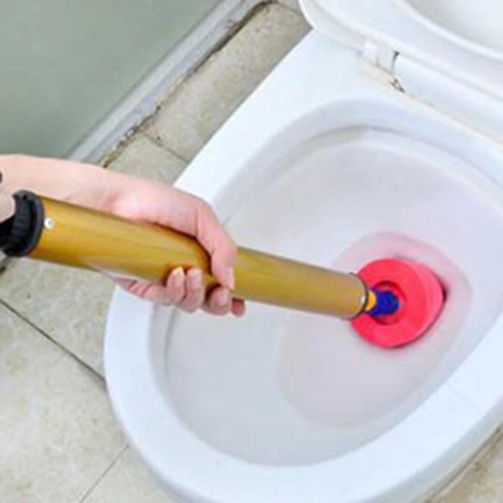 High Pressure Toilet Unclogger Heavy Duty Drain Clog Remover for Clogged Sink