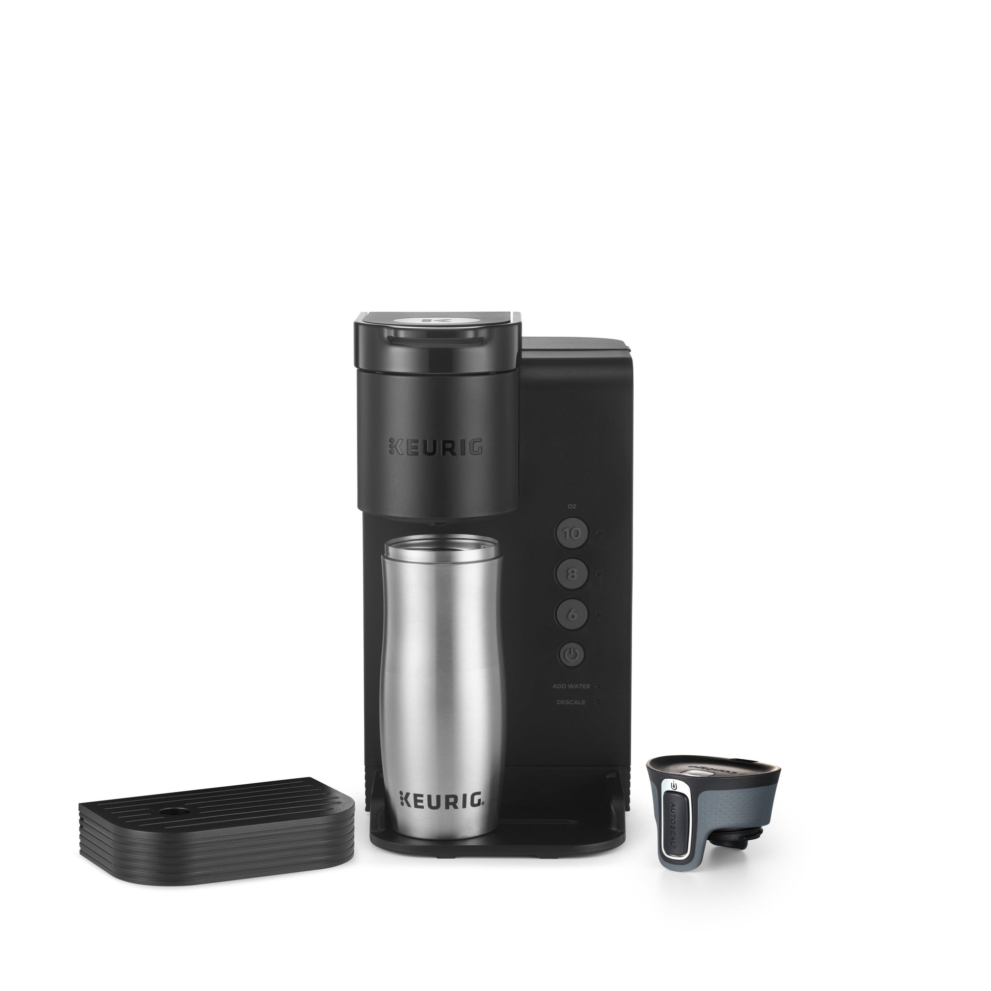 K-Express Essentials Black, Single Serve K-Cup Pod Coffee Maker