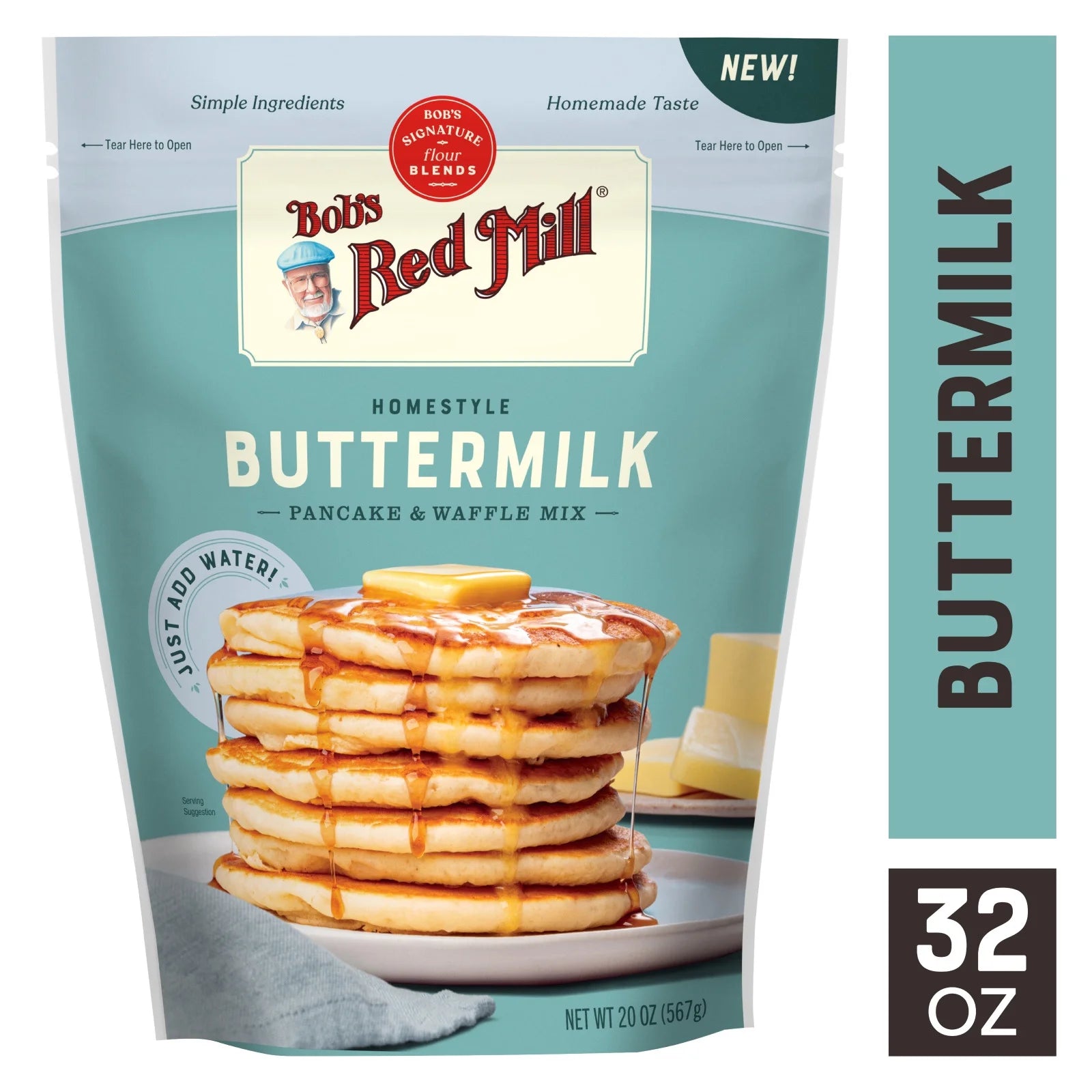 Homestyle Buttermilk Pancake & Waffle Mix 20 Oz